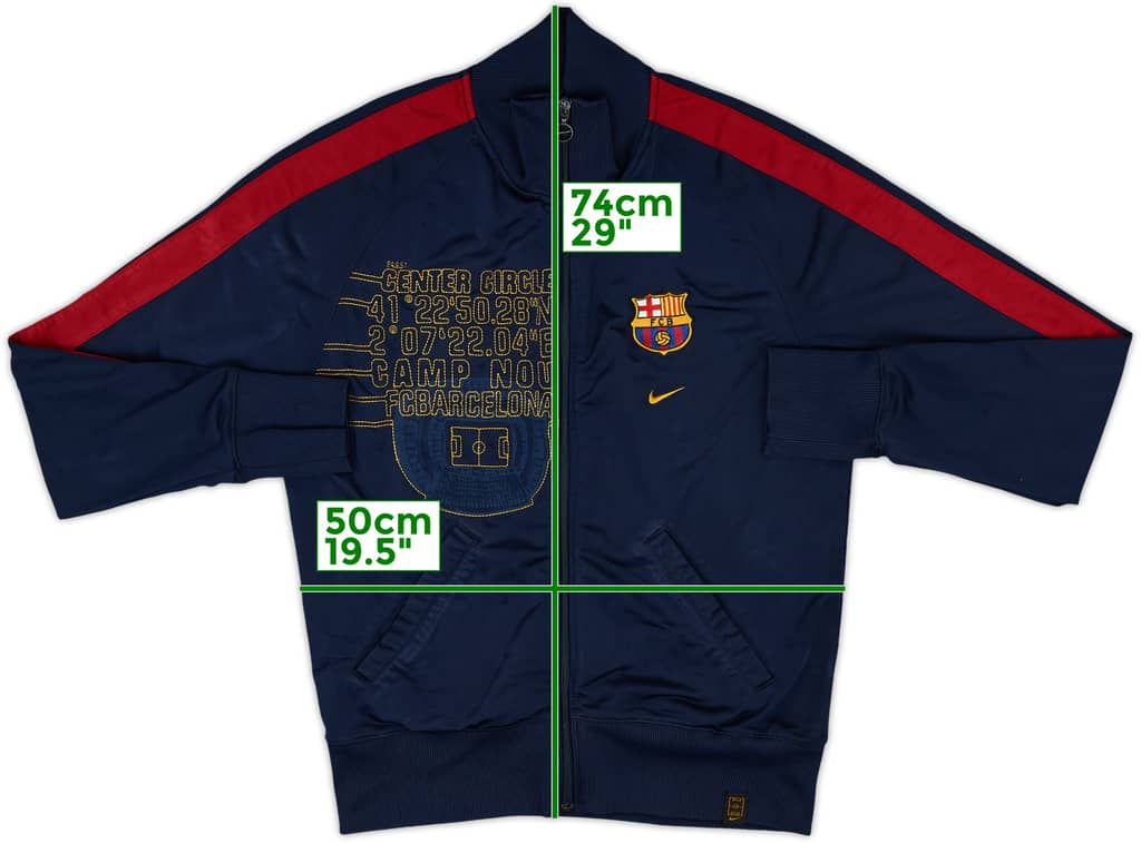 1998-99 Barcelona Nike Track Jacket - 8/10 - (L)