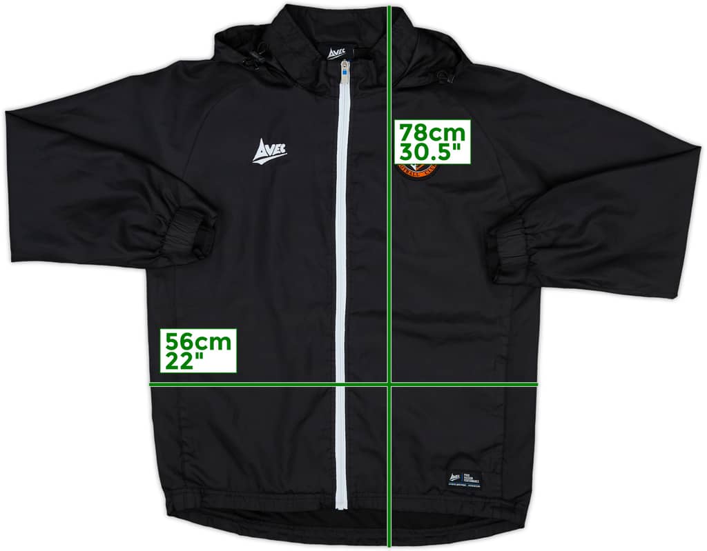 2021-22 Dundee United Avec Hooded Track Jacket - 8/10 - (M)