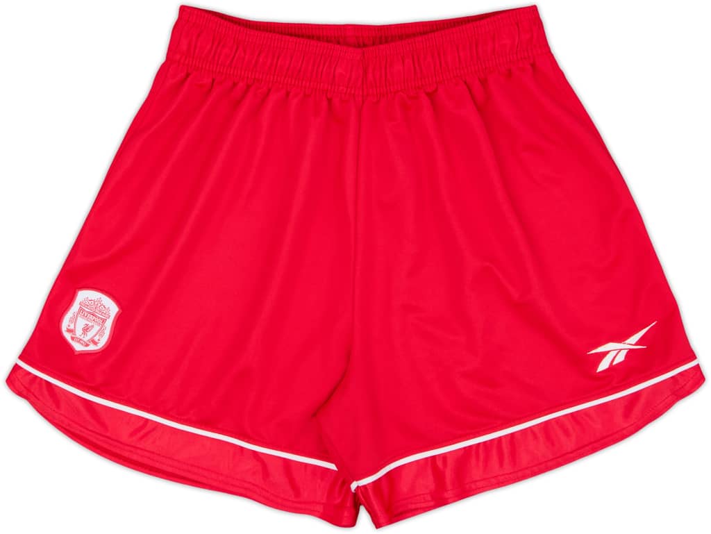 2000-02 Liverpool Home Shorts - 8/10 - (S)