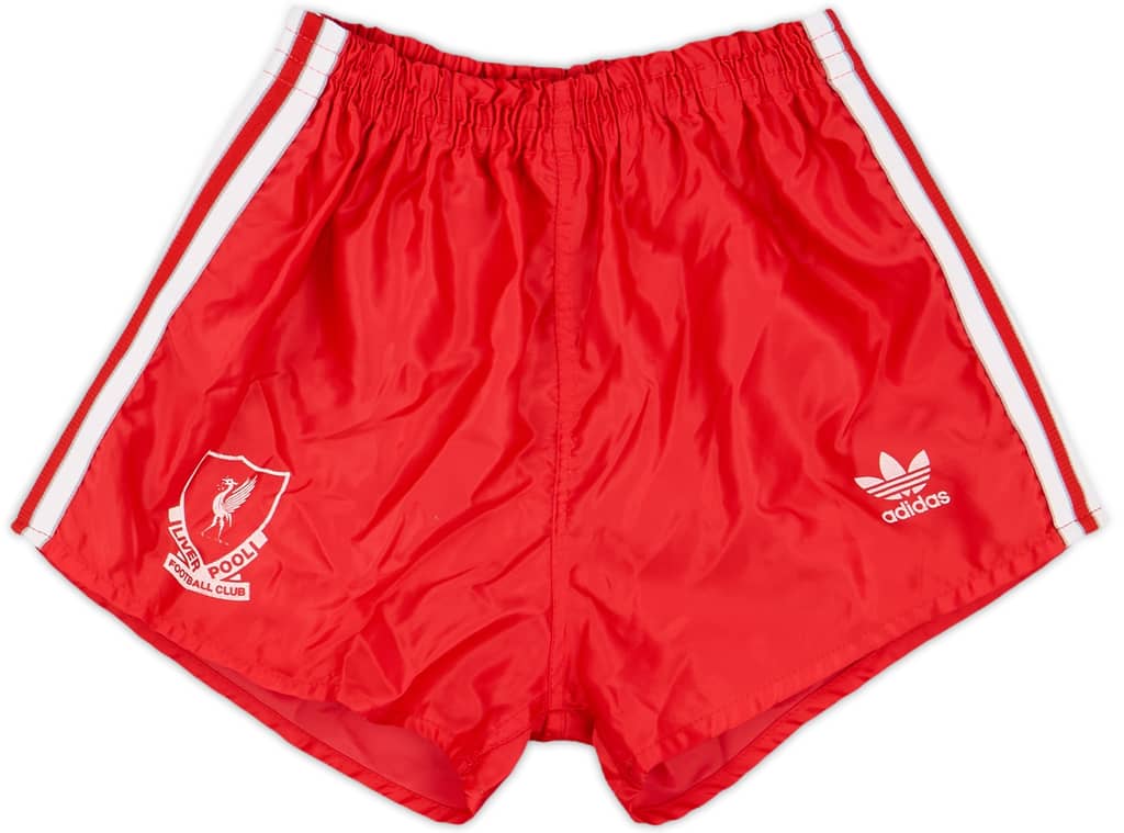 1987-89 Liverpool Home Shorts - 8/10 - (S.Boys)