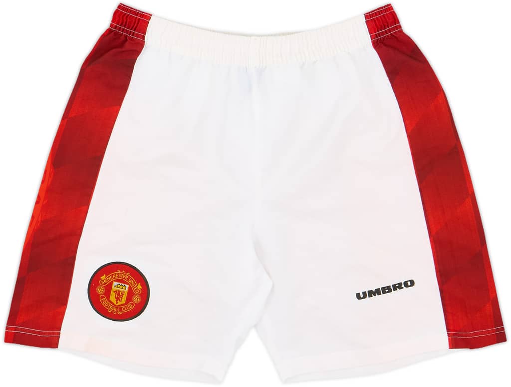 1996-97 Manchester United Home Shorts - 7/10 - (S)