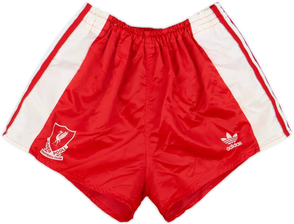 1989-91 Liverpool Home Shorts - 9/10 - (XS)