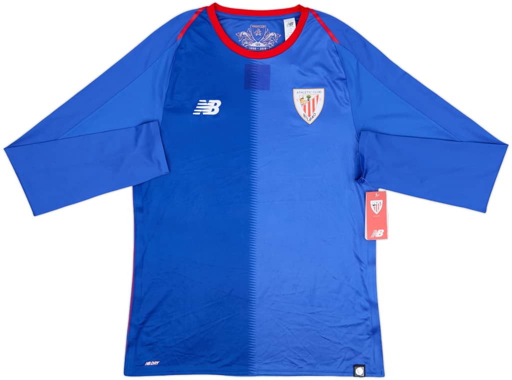 2018-19 Athletic Bilbao Away L/S Shirt (L)