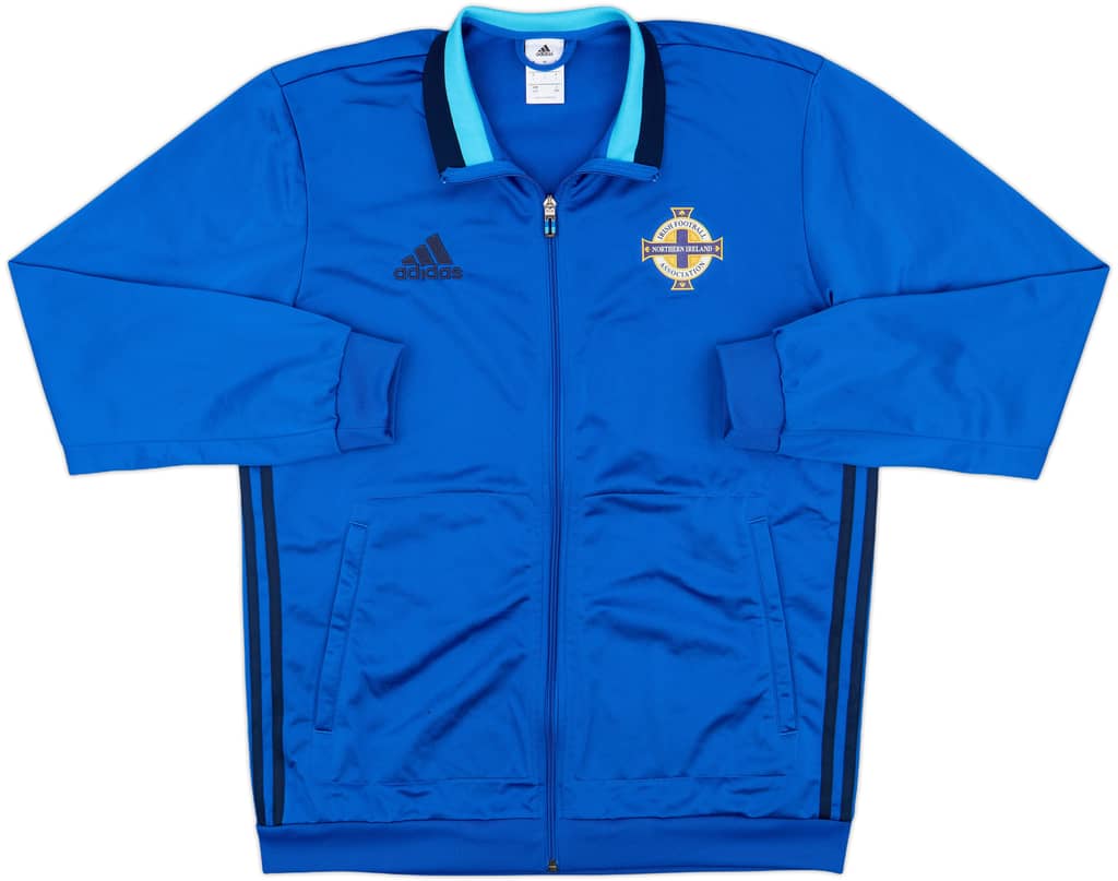 2016-17 Northern Ireland adidas Track Jacket - 8/10 - (L)