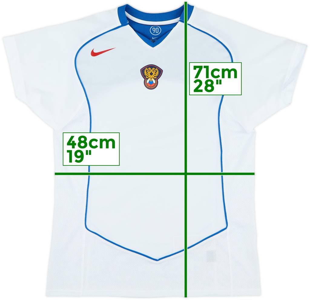 2004-06 Russia Home Shirt - 8/10 - (Women's S)