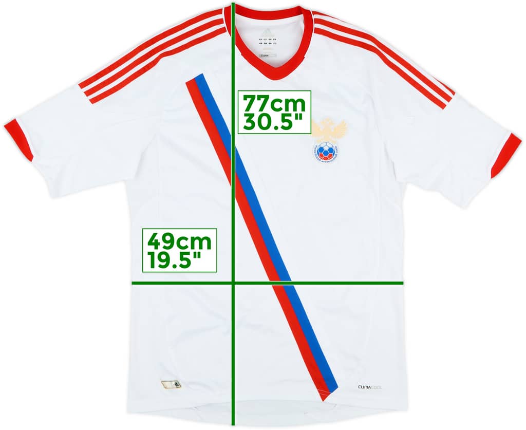 2012-14 Russia Away Shirt - 8/10 - (M)