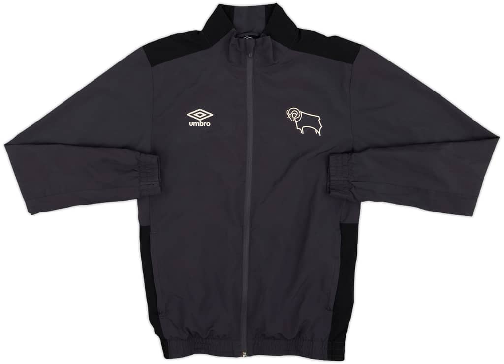 2015-16 Derby County Umbro Track Jacket - 8/10 - (S)
