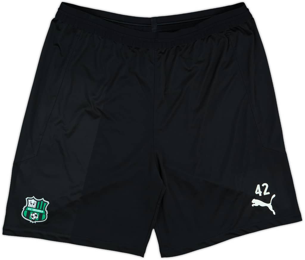2021-22 Sassuolo Player Issue Puma Training Shorts #42 - 8/10 - (XL)