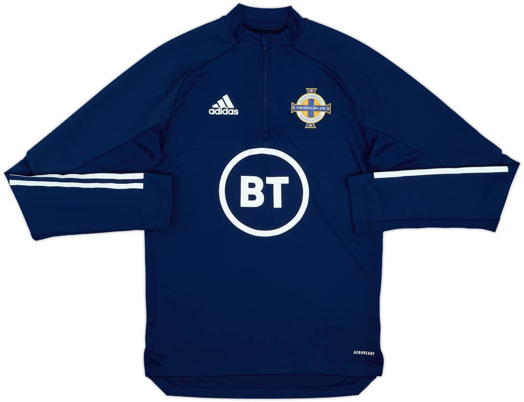 2019-20 Northern Ireland adidas 1/4 Zip Drill Top - 10/10 - (XS)