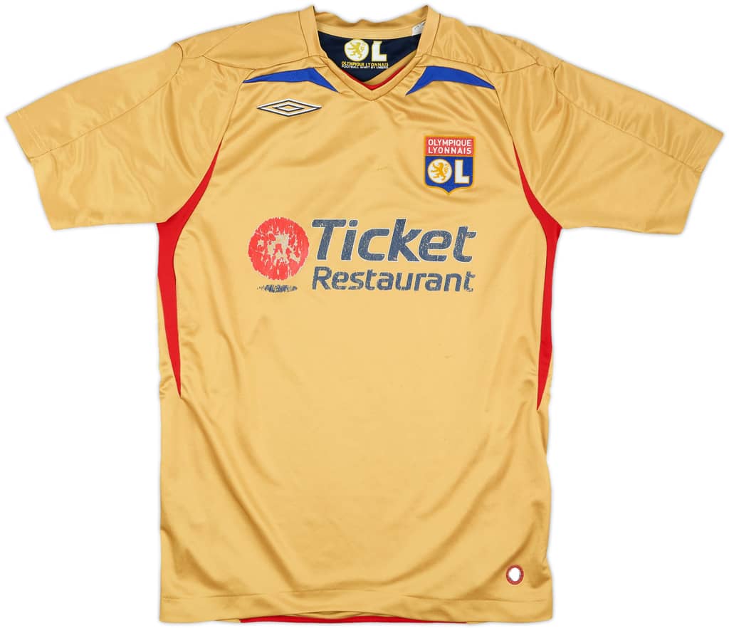 2007-08 Lyon Away Shirt - 5/10 - (S)
