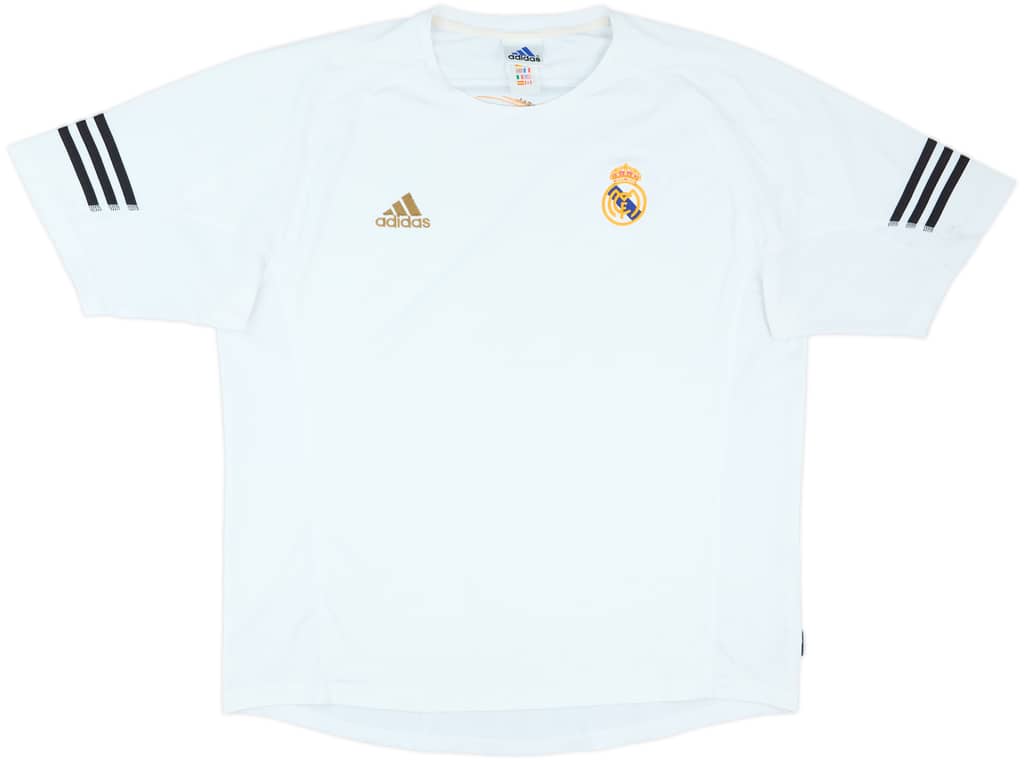 2002-03 Real Madrid adidas Training Shirt - 7/10 - (XXL)