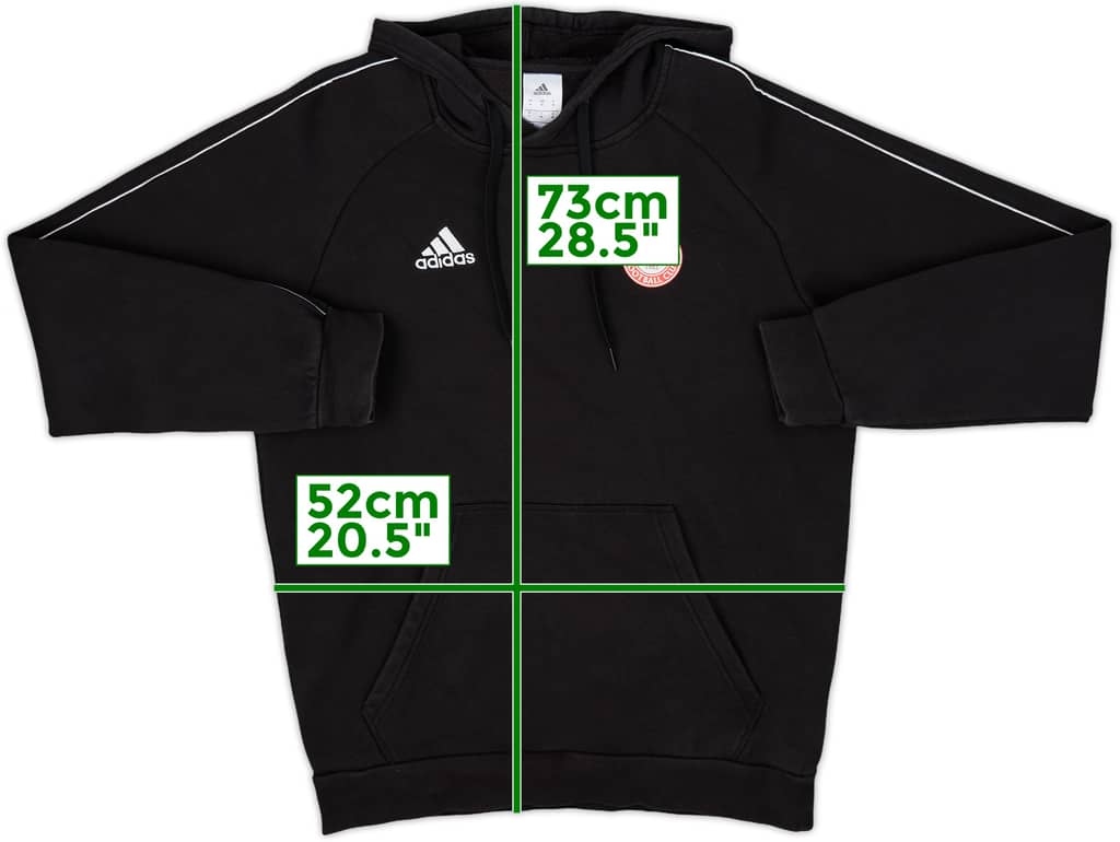 2018-19 Aberdeen adidas Hooded Sweat Top - 8/10 - (M)