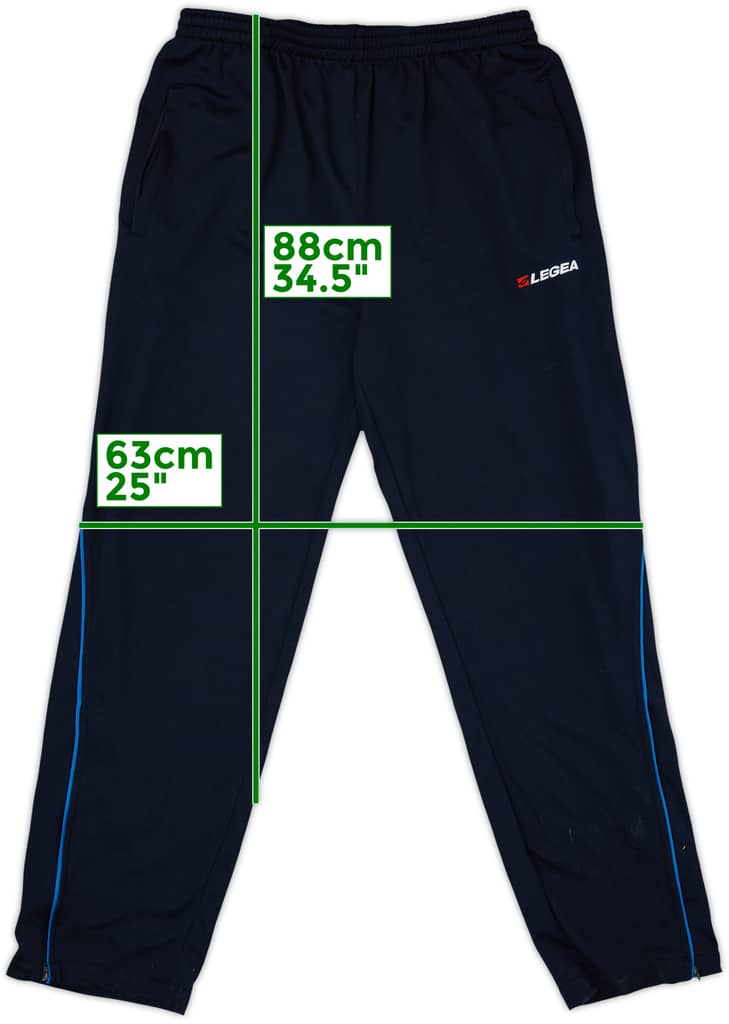 2003-04 Napoli Legea Track Pants/Bottoms - 7/10 - (XL)