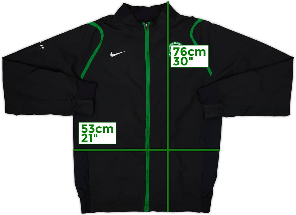 2006-07 Celtic Nike Track Jacket - 7/10 - (L)