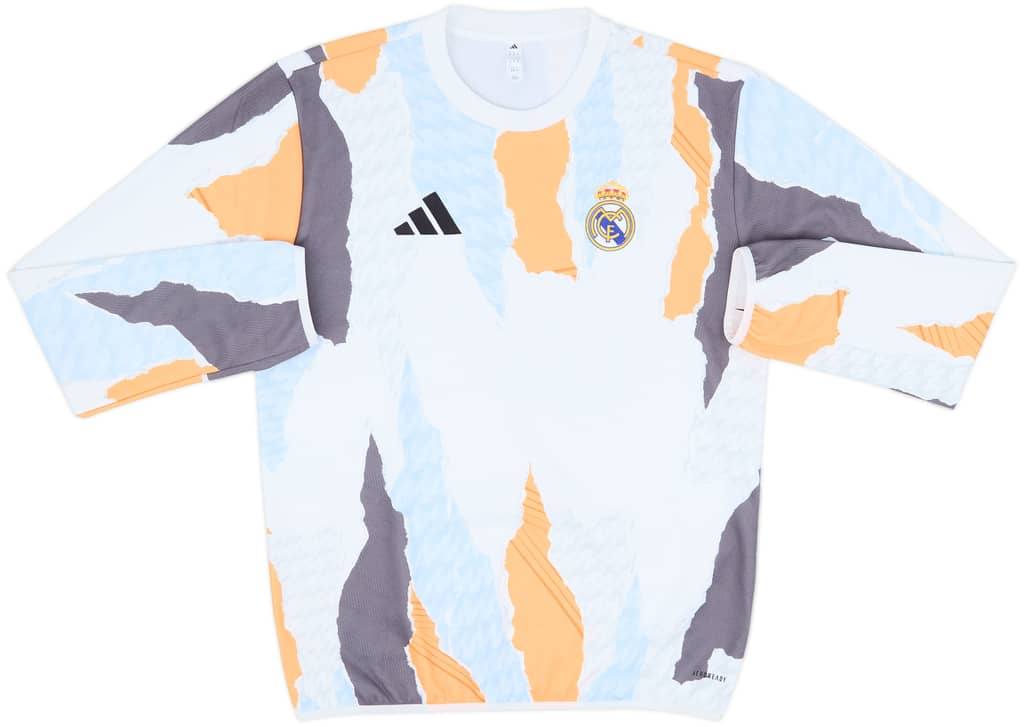 2024-25 Real Madrid adidas Sweat Top - 10/10 - (M)