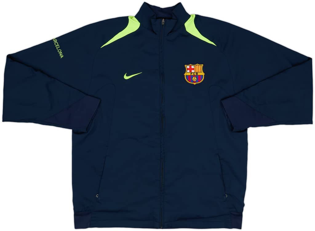 2005-06 Barcelona Nike Track Jacket - 8/10 - (L)
