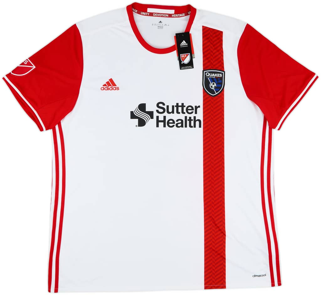 2016-17 San Jose Earthquakes Away Shirt (XXL)
