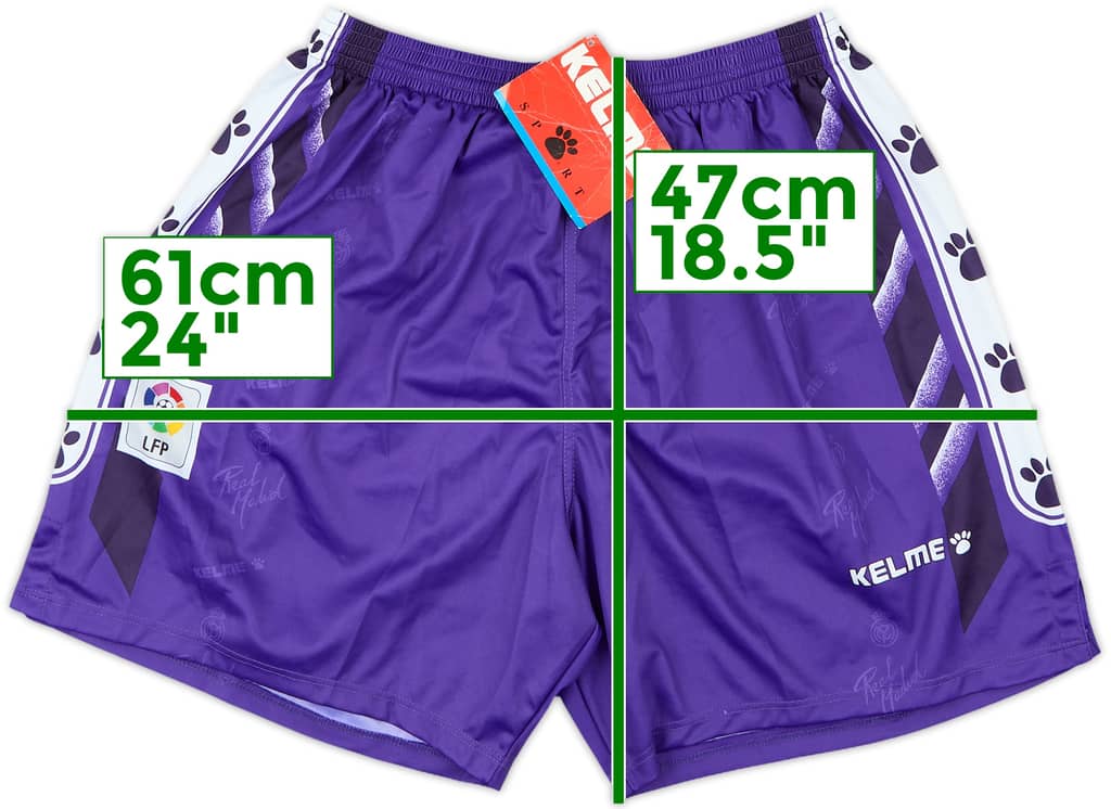 1994-96 Real Madrid Away Shorts (XL)