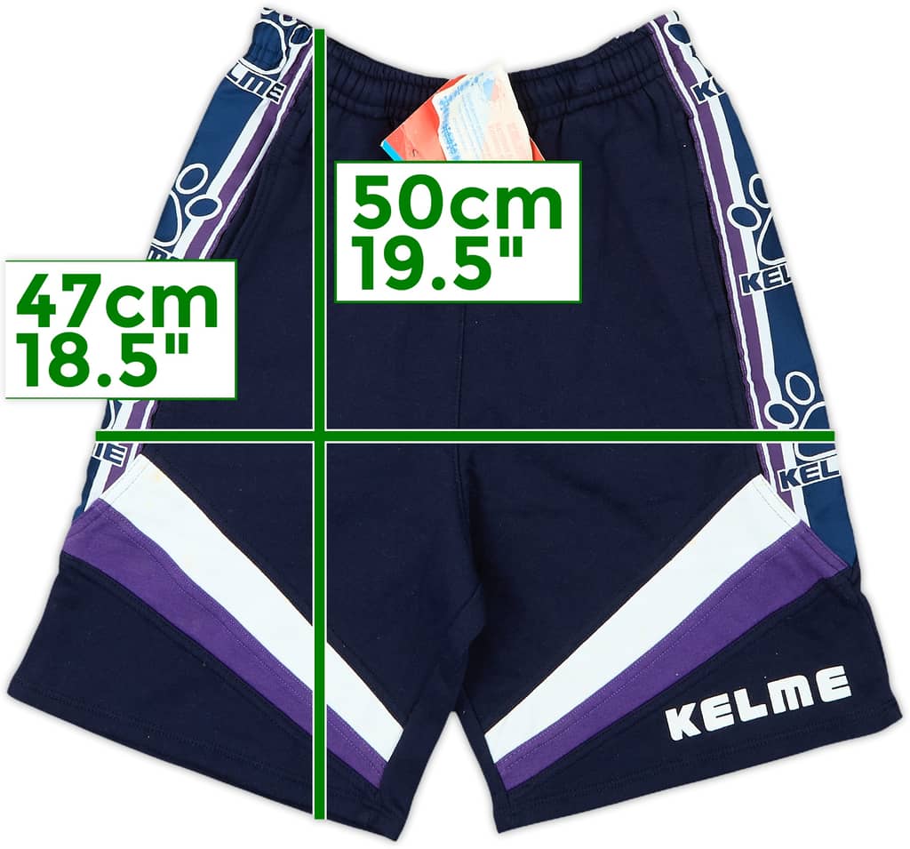 1996-97 Real Madrid Kelme Leisure Shorts (XS)