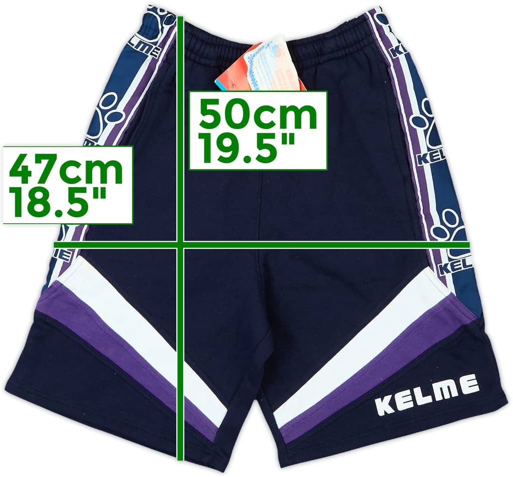 1996-97 Real Madrid Kelme Leisure Shorts (S)