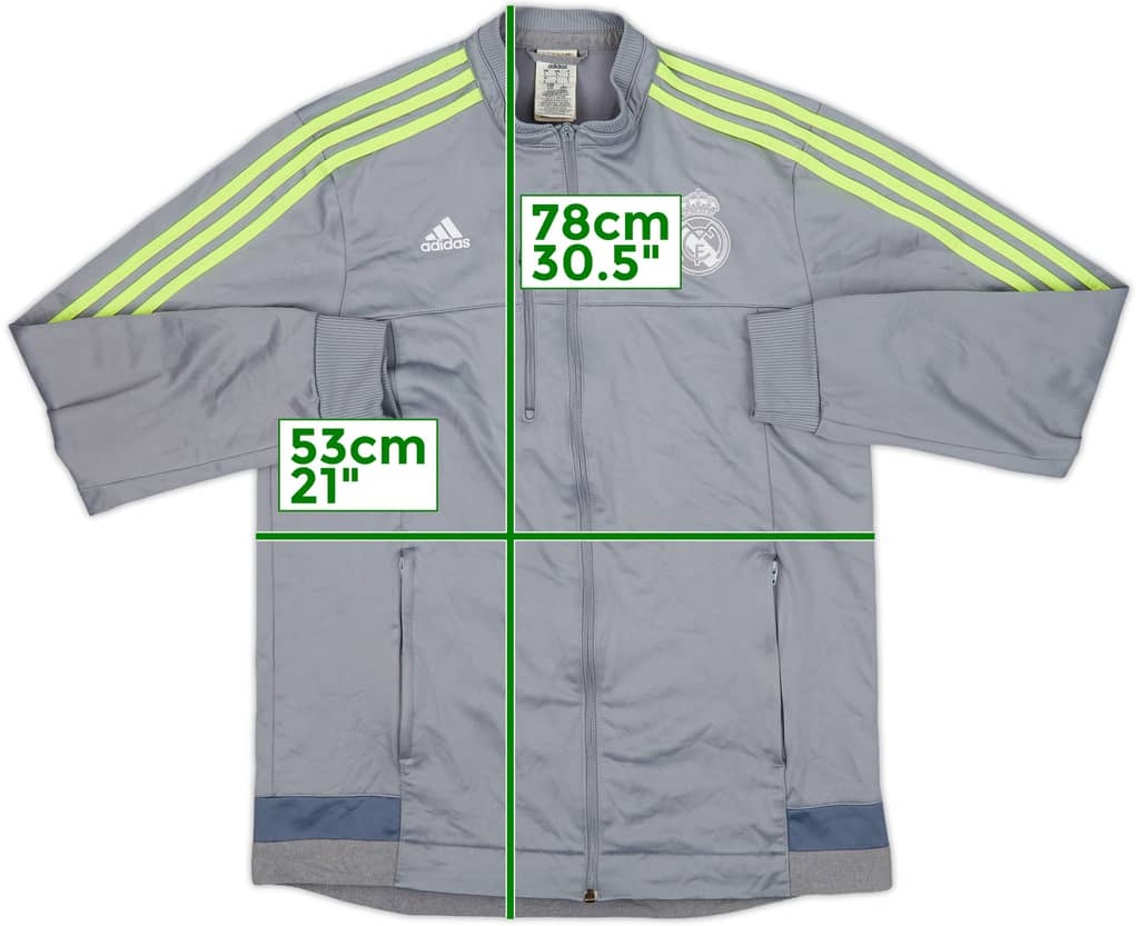 2015-16 Real Madrid adidas Track Jacket - 6/10 - (L)