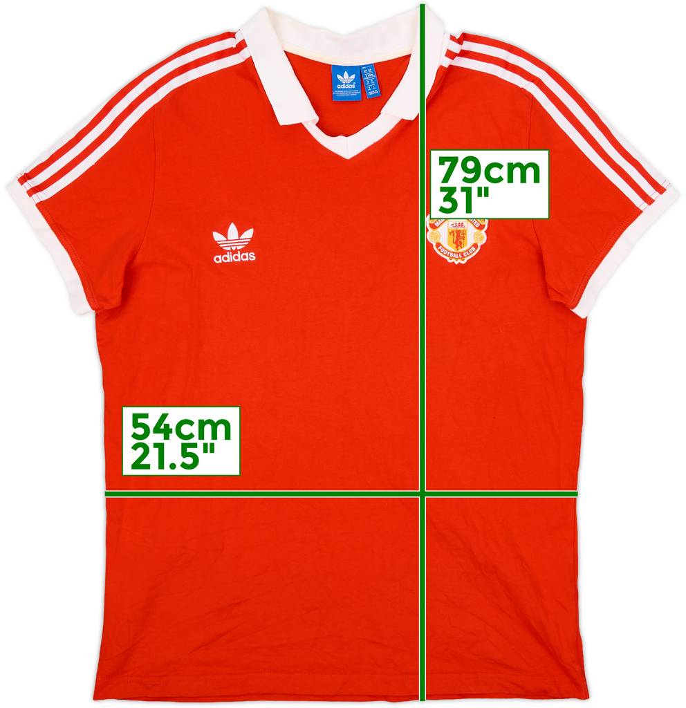 2015 Manchester United 1980 adidas Reissue Home Shirt - 8/10 - (XL)