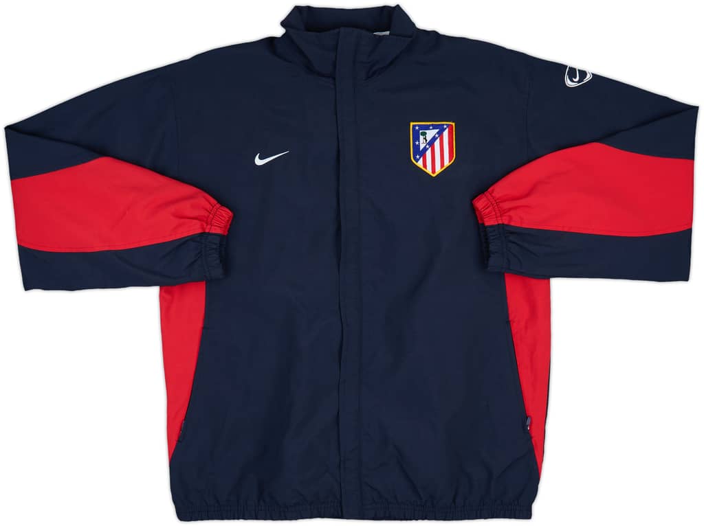 2003-04 Atletico Madrid Nike Track Jacket - 7/10 - (L)