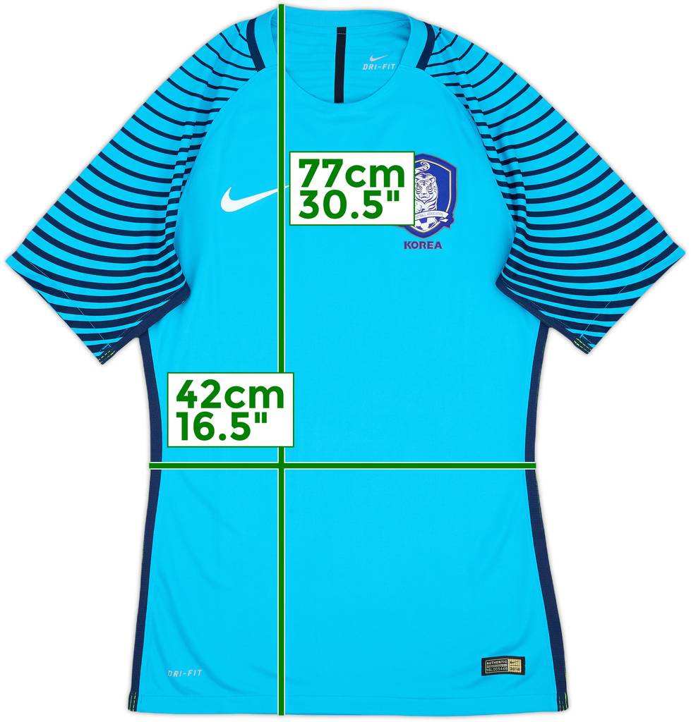 2016-17 South Korea Authentic GK S/S Shirt - 8/10 - (M)