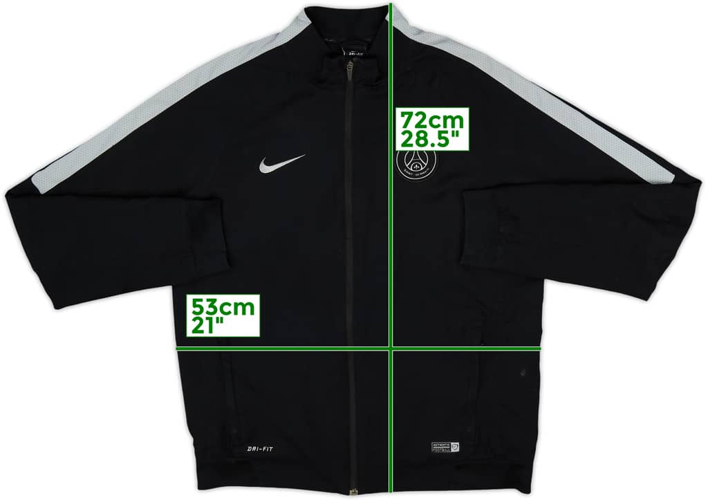 2015-16 Paris Saint-Germain Nike Track Jacket - 7/10 - (L)