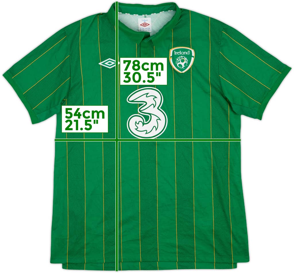 2011 Ireland Home Shirt - 8/10 - (L)