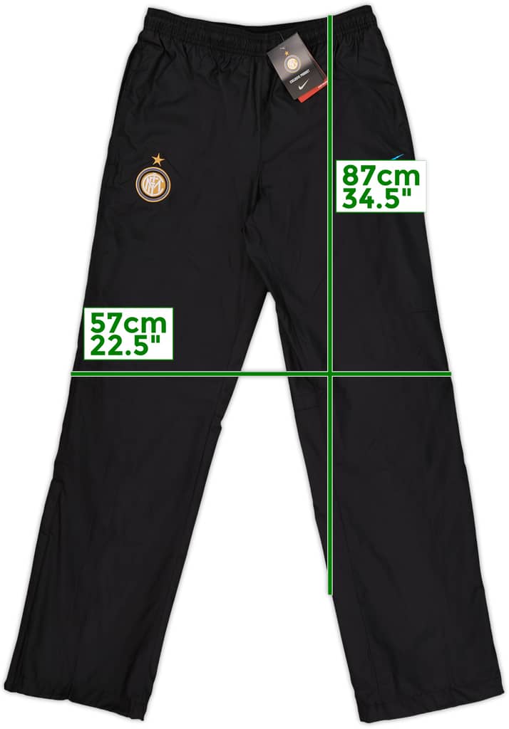 2011-12 Inter Milan Nike Track Pants/Bottoms (S)