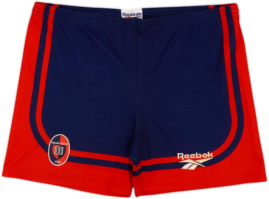 1996-97 Cagliari Home Shorts - 5/10 - (L)
