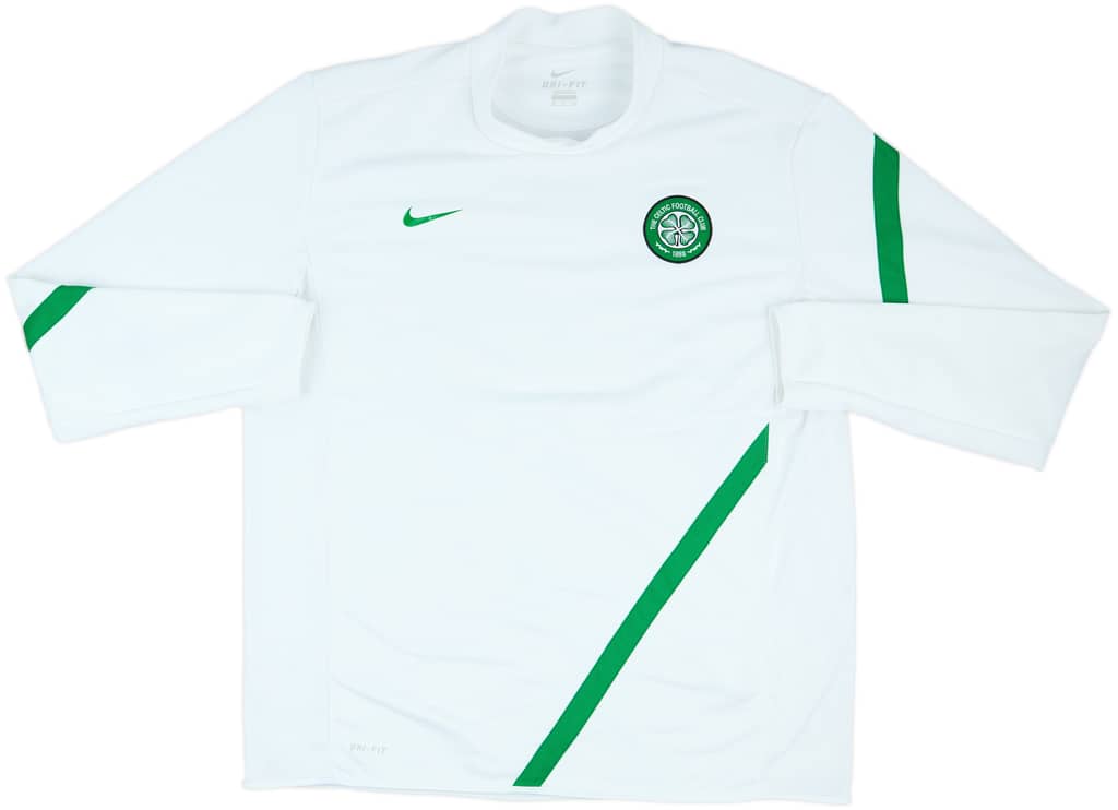 2011-12 Celtic Nike Sweat Top - 8/10 - (XXL)