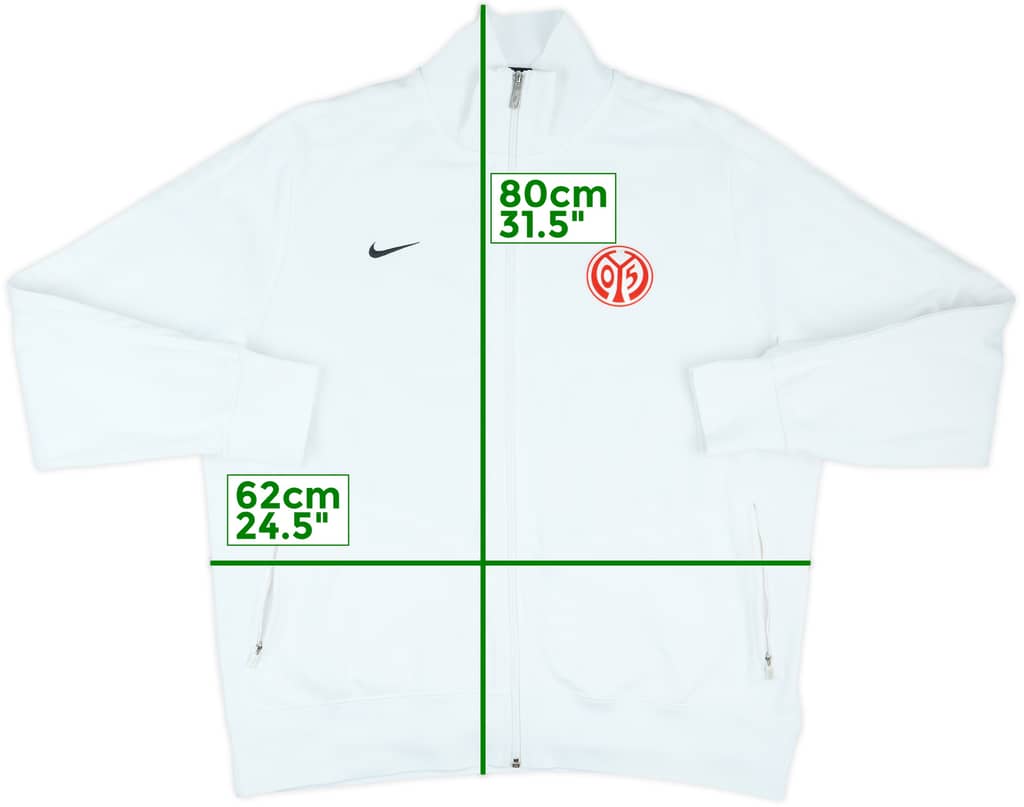 2011-12 Mainz Nike Track Jacket - 7/10 - (XXL)