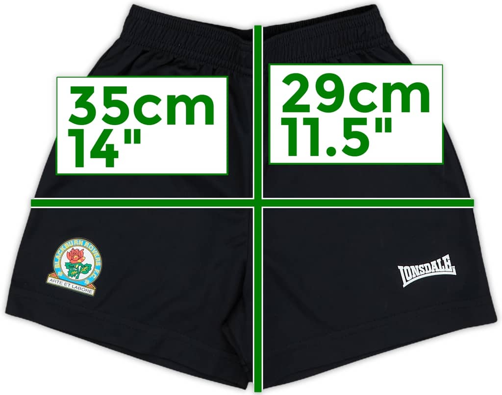 2005-06 Blackburn Rovers Lonsdale Training Shorts - 10/10 - (4-5 Years)