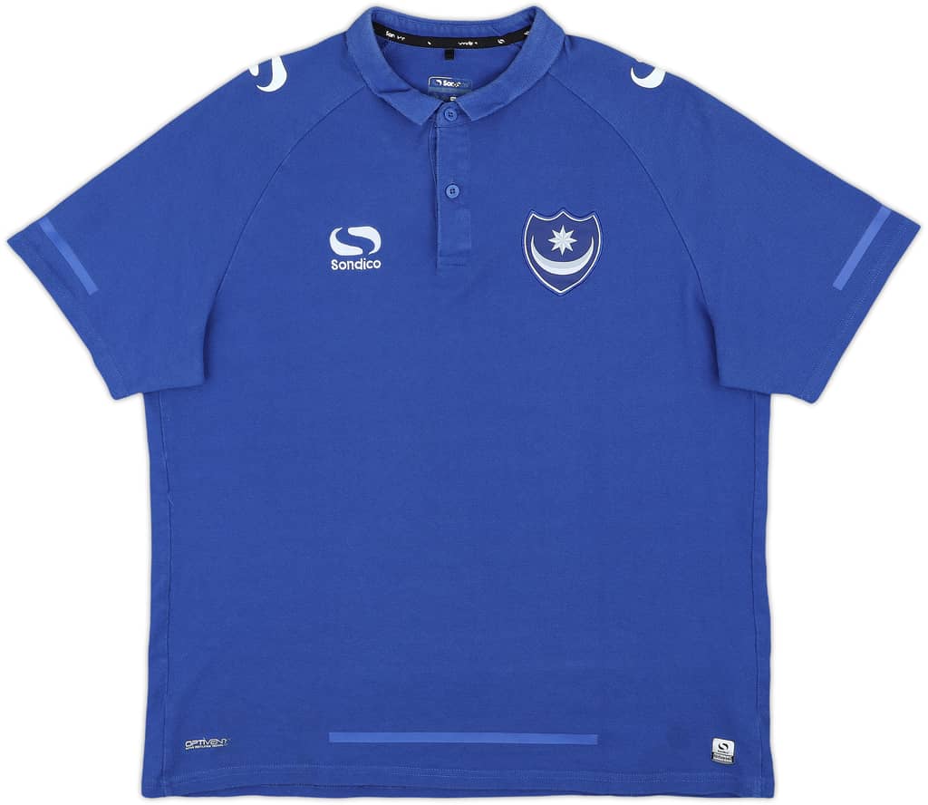 2016-17 Portsmouth Sondico Training Polo - 9/10 - (XL)