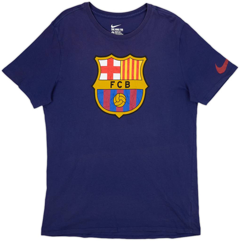 2015-16 Barcelona Nike Cotton Tee - 7/10 - (XL)