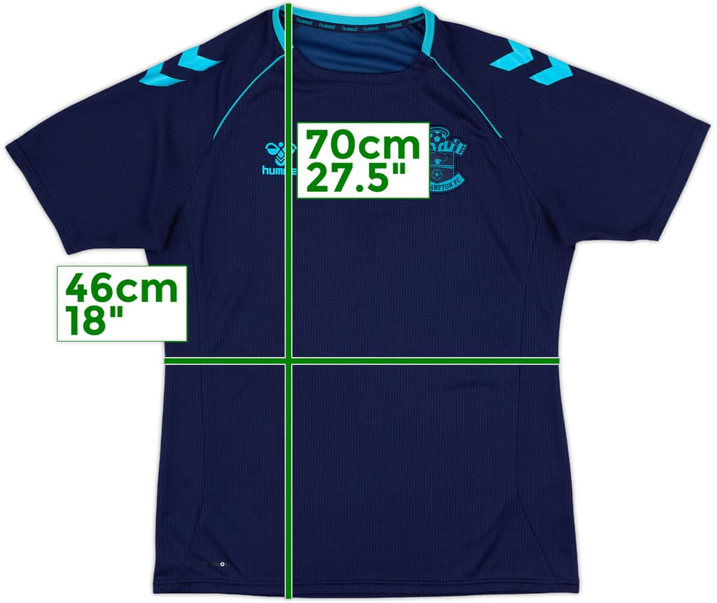 2021-22 Southampton Hummel Training Shirt - 8/10 - (L)