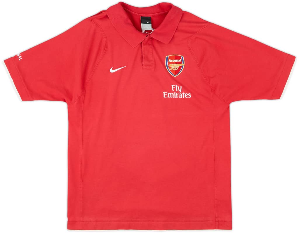 2006-07 Arsenal Nike Polo Shirt - 7/10 - (L)