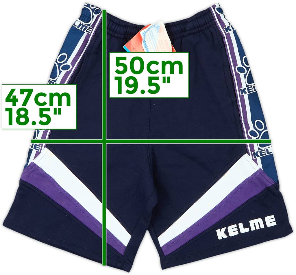 1996-97 Real Madrid Kelme Leisure Shorts (S)