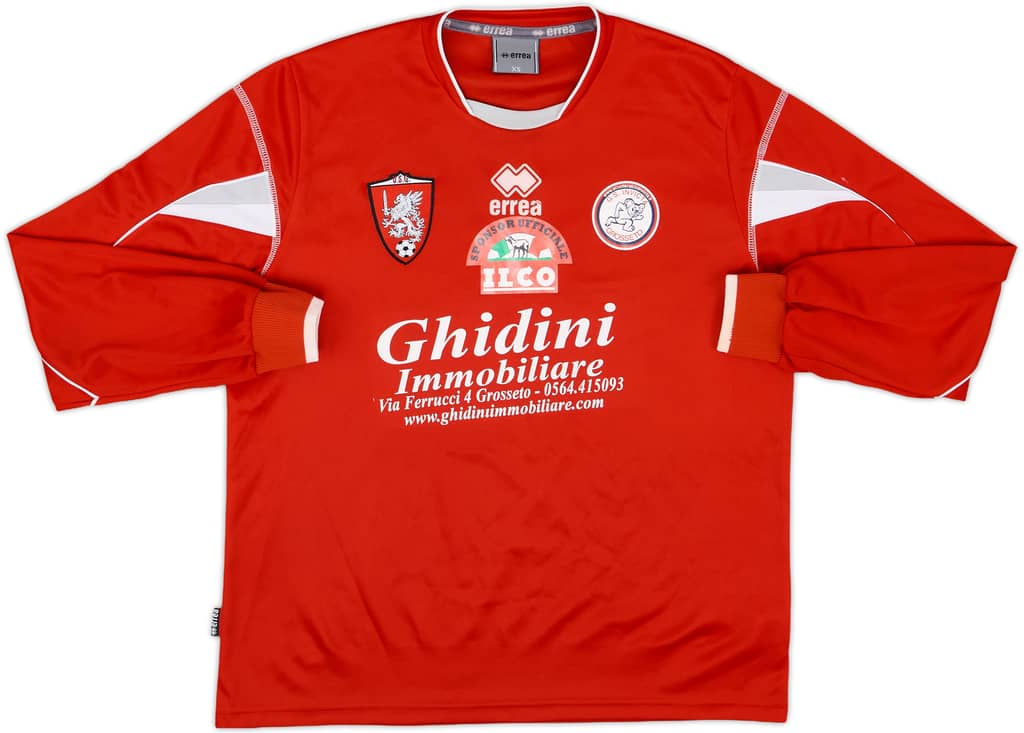 2000s Perugia Errea Scuola Calcio Training L/S Shirt - 7/10 - (XS)