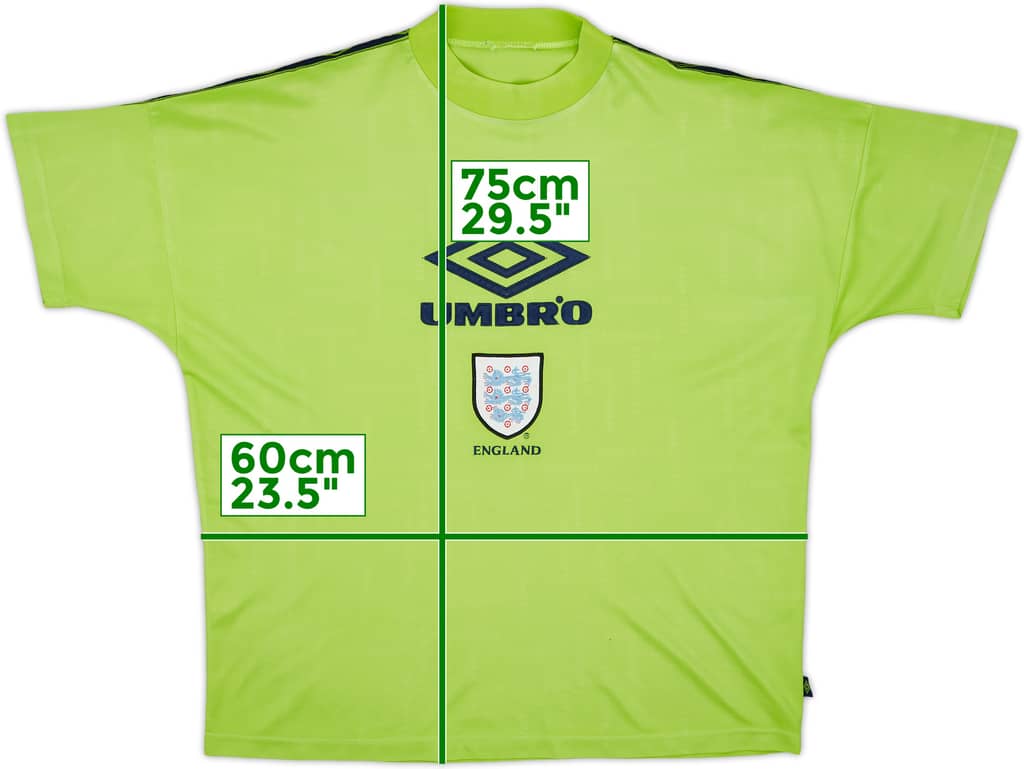 1998-99 England Umbro Training Shirt - 7/10 - (XXL)