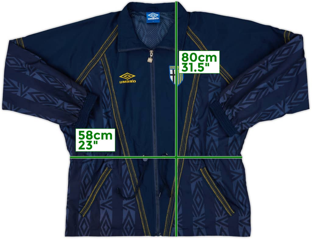 1994-95 Parma Umbro Track Jacket - 9/10 - (L)