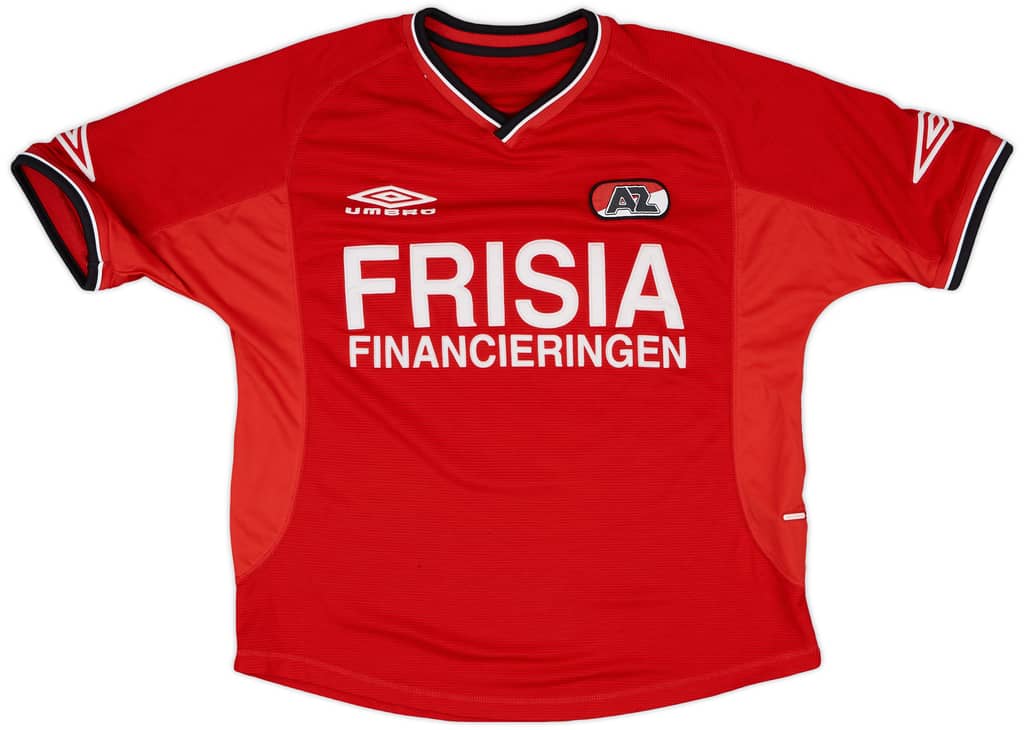 2001-02 AZ Alkmaar Match Issue Home Shirt #5
