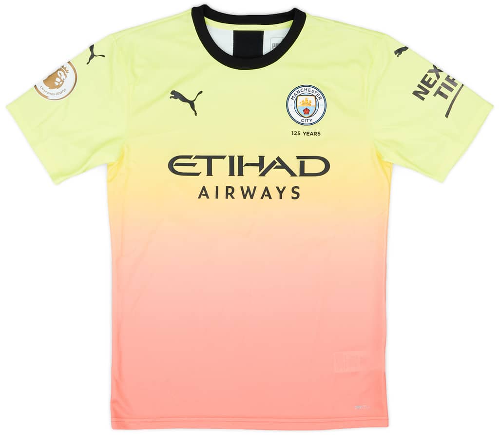 2019-20 Manchester City Match Issue Third Shirt E. Garcia #50