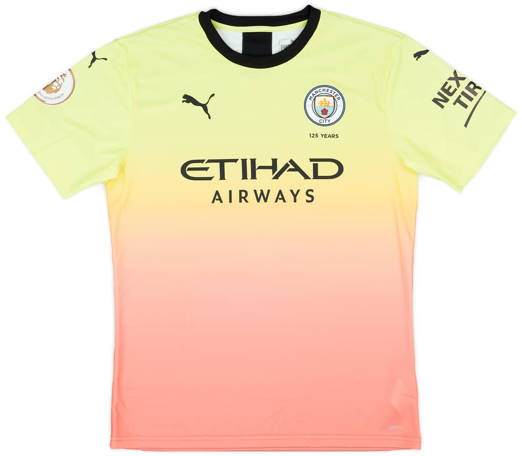 2019-20 Manchester City Match Issue Third Shirt Laporte #14