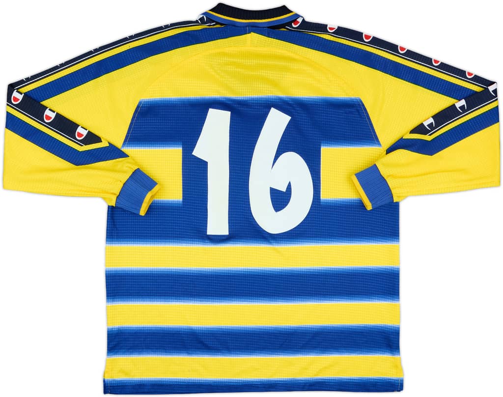 1999-00 Parma Match Issue Home L/S Shirt #16