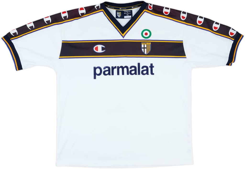 2002-03 Parma Match Issue Away Shirt #2