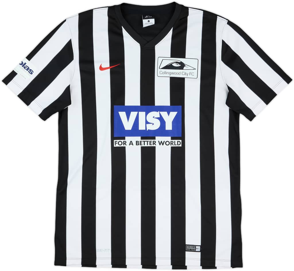 2015-16 Collingwood City Match Issue Home Shirt #17