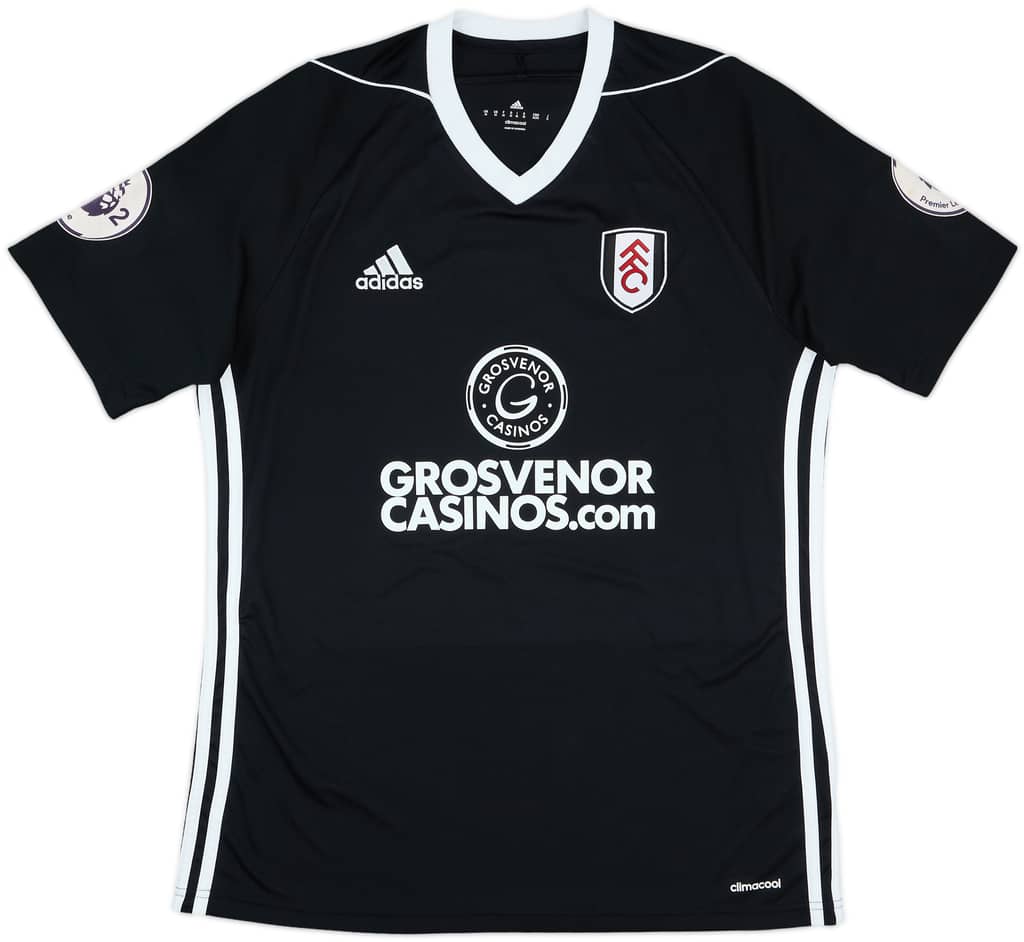 2017-18 Fulham Match Issue Away Shirt #10